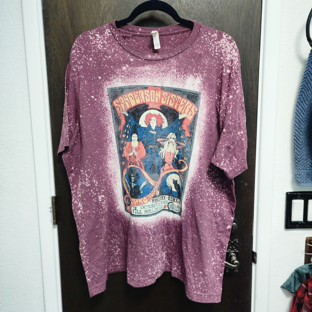 Hocus Pocus Sanderson Sisters Purple Graphic Tee